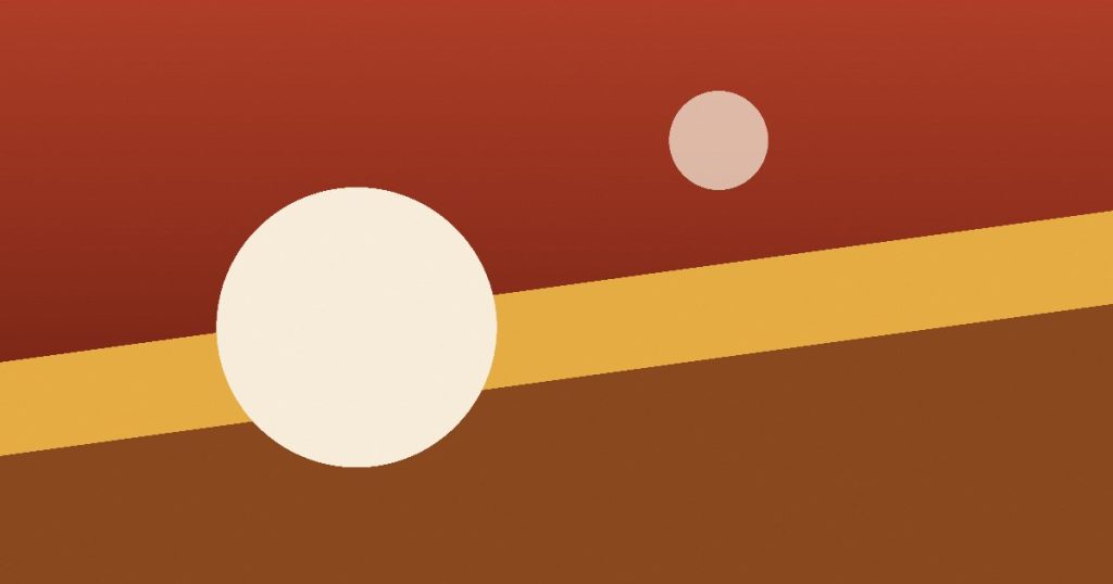 Abstract cover illustration for Food and Drink Quiz: 18 Questions With Answers