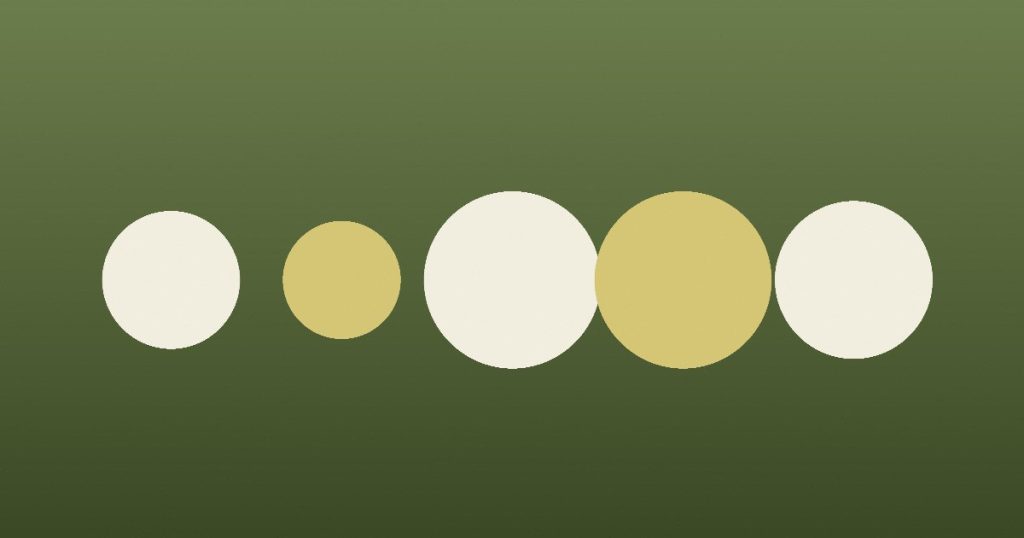 Abstract cover illustration for Space Quiz: 18 Questions on Planets, Moons and Missions